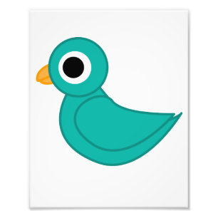 Foto Lindo pájaro azul