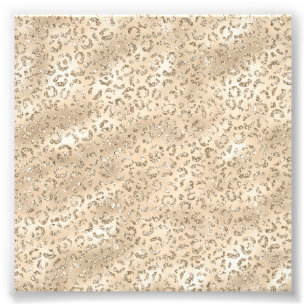 Foto Lindo patrón de estampado de piel de leopardo guep