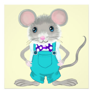 Foto Lindo y elegante ratoncito