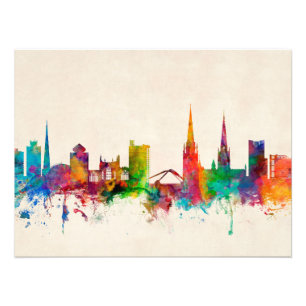 Foto Línea aérea de Coventry England