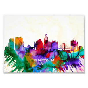 Foto Línea aérea de Jartum