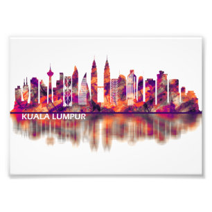 Foto Línea aérea de Kuala Lumpur Malasia