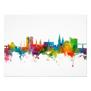 Foto Línea aérea Dundee Scotland Skyline