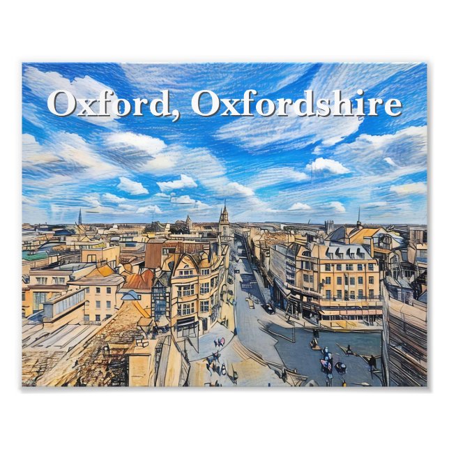 Foto Línea de la histórica galería de arte Oxford (Frente)
