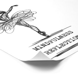 Foto Línea minimalista de arte Ballerina Dance Design