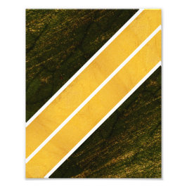 Foto Líneas blancas de oro verde