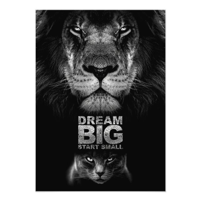 Foto Lion Dream BIG Start Small (Frente)