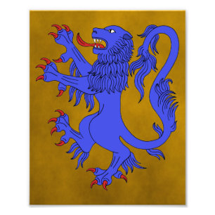 Foto Lion Rampant Azure