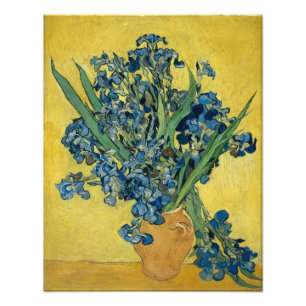 Foto Lirios por Vincent Van Gogh