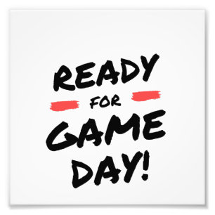 Foto Listo para el día de juego