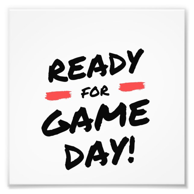 Foto Listo para el día de juego (Frente)