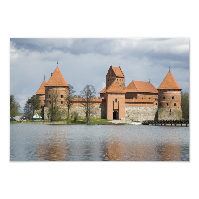 Foto Lituania, Trakai. Castillo de la Isla 2 (Frente)