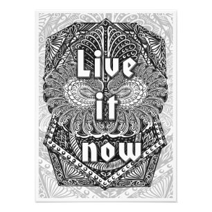 Foto Live it now - Cita positiva