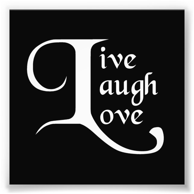 Foto Live, Laugh, Love (Frente)