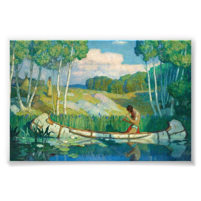 Foto Llamada de amor india de Newell Convers Wyeth (Frente)