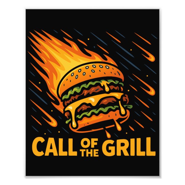 Foto Llamada De Hambre Asteroide Del Grill (Frente)