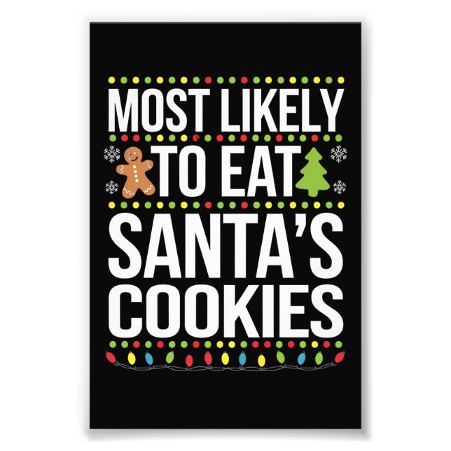 Foto Lo Más Probable Es Comer Noches De Papá Noel (Frente)