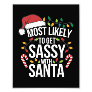 Foto Lo Más Probable Es Que Te Hagas La Sassy Con Santa