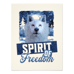 Foto Lobo Ártico Espíritu de Libertad Diseño de Vida Si