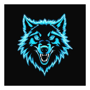 Foto Lobo de neón