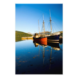 Foto Loch Fyne, Inveraray, Scotland Photo print