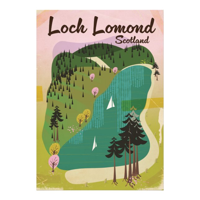 Foto Loch Lamond Scotland (Frente)