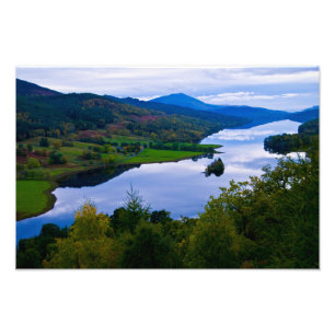 Foto Loch Tummel, huella fotográfica de Escocia