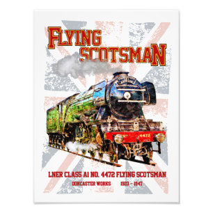 Foto Locomotora de vapor Flying Scotsman inglesa