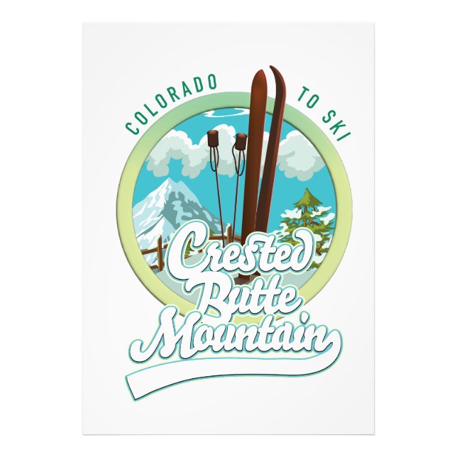 Foto Logo de Crested Butte Mountain Colorado Ski (Frente)