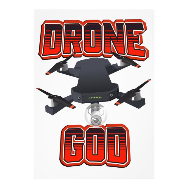 Foto Logo de Drone God (Frente)