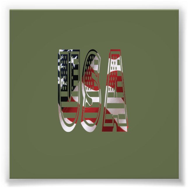 Foto Logo de la bandera de Estados Unidos (Frente)