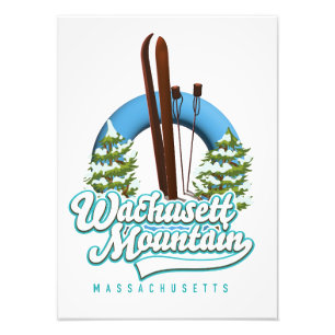 Foto Logo de la montaña Wachusett Mountain Massachusett