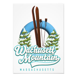 Foto Logo de la montaña Wachusett Mountain Massachusett