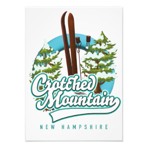 Foto Logo de la nueva montaña de hampshire