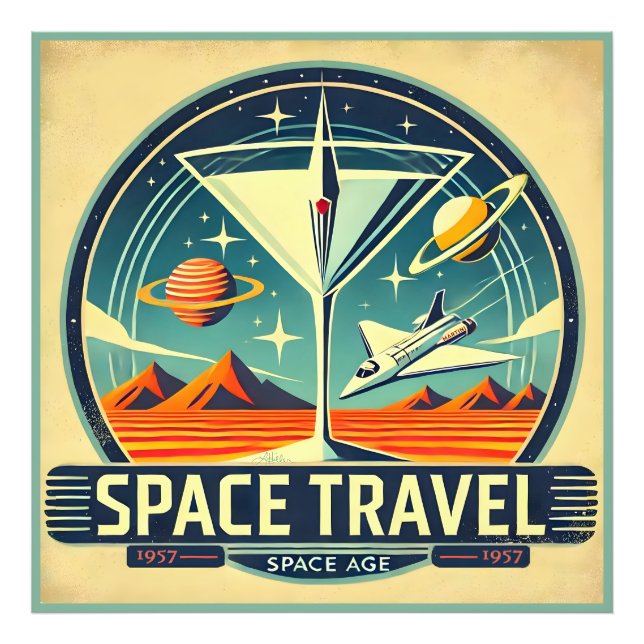 Foto Logo de Martini Space Travel 1957 (Frente)