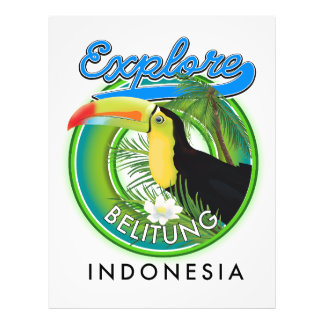 Foto Logo de viaje de Belitung Indonesia
