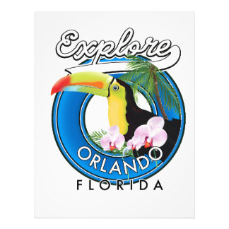 Foto Logo retro de Orlando Florida Explore.
