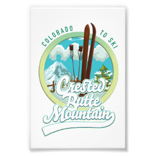 Foto logotipo de esquí de Crested Butte Mountain Colora
