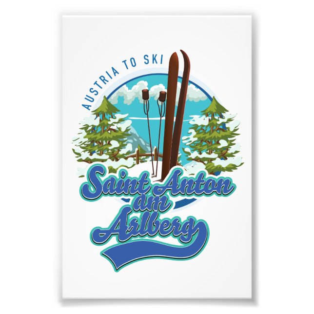 Foto logotipo de esquí de Saint Anton am Arlberg Austri (Frente)