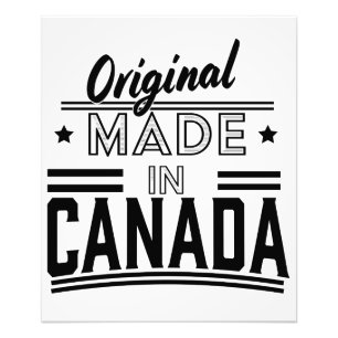 Foto Logotipo original Hecho en Canadá