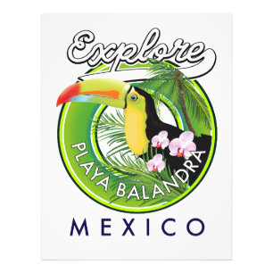Foto logotipo retro de Playa Balandra México