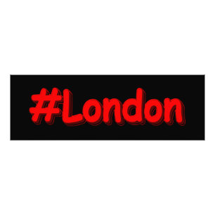Foto "Londres", diseño elegante. ¡Hazte con una en Zazz