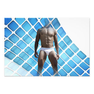 Foto Los abdominales six-pack musculosos de SlipperyJoe