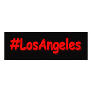Foto "Los Angeles" Diseño Cute. ¡Hazte con una en Zazzl