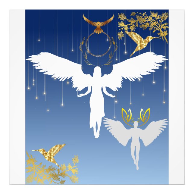 Foto Los ángeles hermosos y amables (Frente)