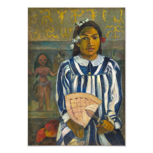 Foto Los antepasados de Tehamana | Paul Gauguin | (Frente)