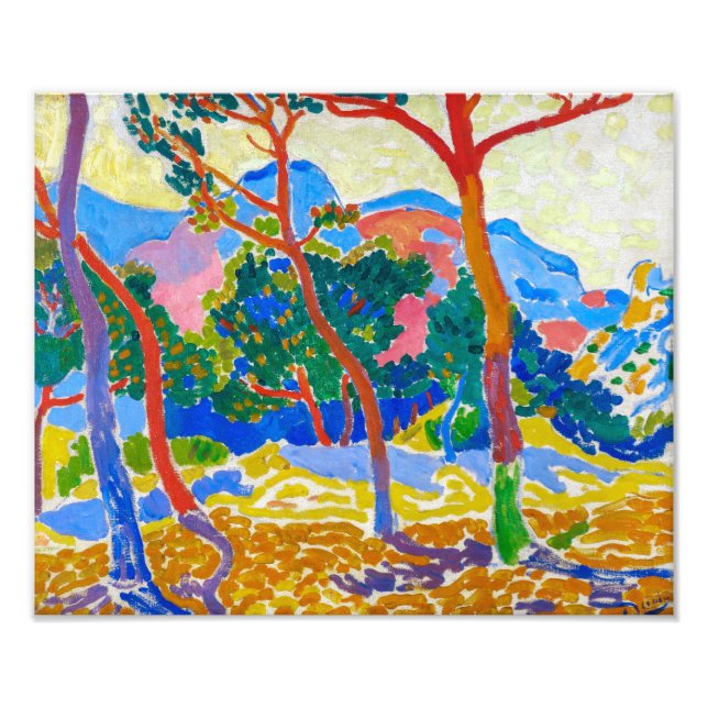 Foto Los árboles | Andre Derain | (Frente)