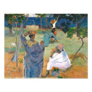 Foto Los árboles del mango, Martinica 1887, de Paul Gau