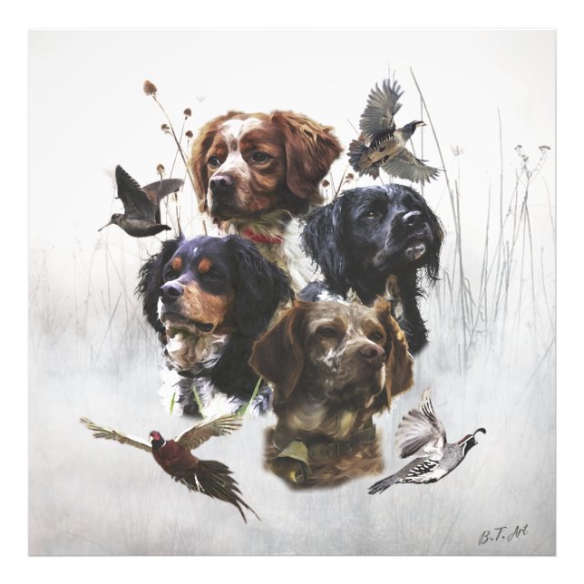 Foto Los españoles de Bretaña, temporada de caza de ave (Frente)