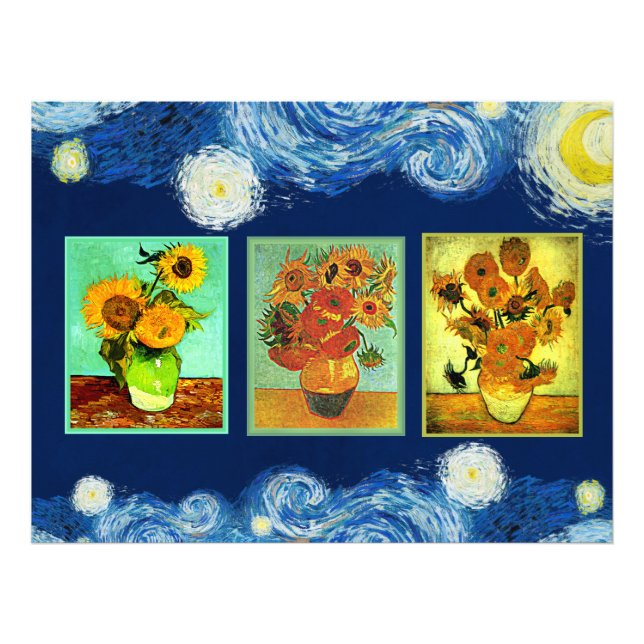 Foto Los famosos girasoles de Van Gogh (Frente)